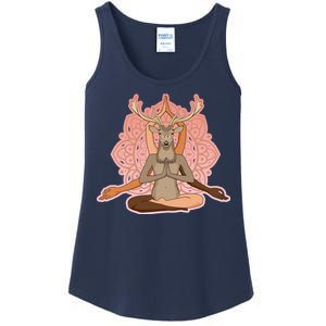 Multi-Ethnic Unity Yoga Deer Ladies Essential Tank