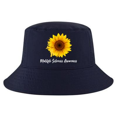 Multiple Sclerosis Awareness Sunflower Cool Comfort Performance Bucket Hat