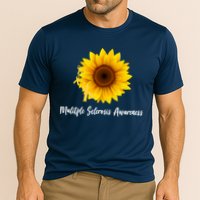 Multiple Sclerosis Awareness Sunflower Cooling Performance Crew T-Shirt