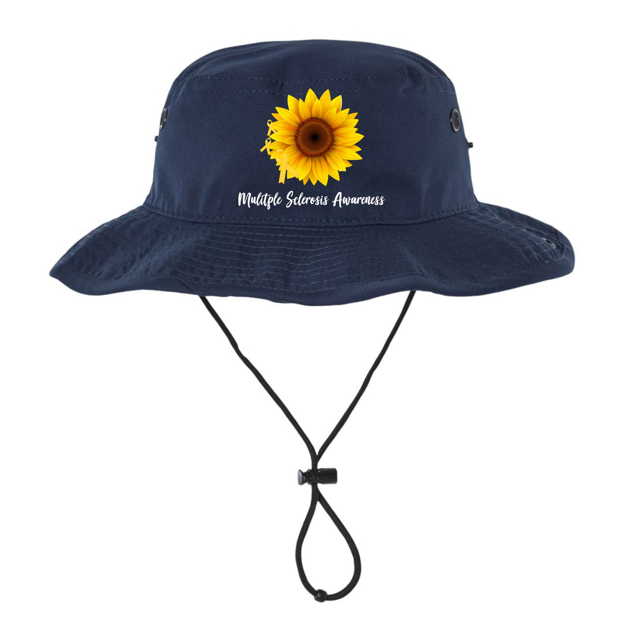 Multiple Sclerosis Awareness Sunflower Bucket Hat