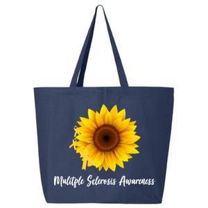 Multiple Sclerosis Awareness Sunflower 25L Jumbo Tote