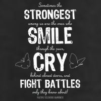 Multiple Sclerosis MS Awareness Fight Battles Quote  Cool Comfort Performance Bucket Hat
