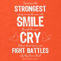 Multiple Sclerosis MS Awareness Fight Battles Quote  Tall T-Shirt