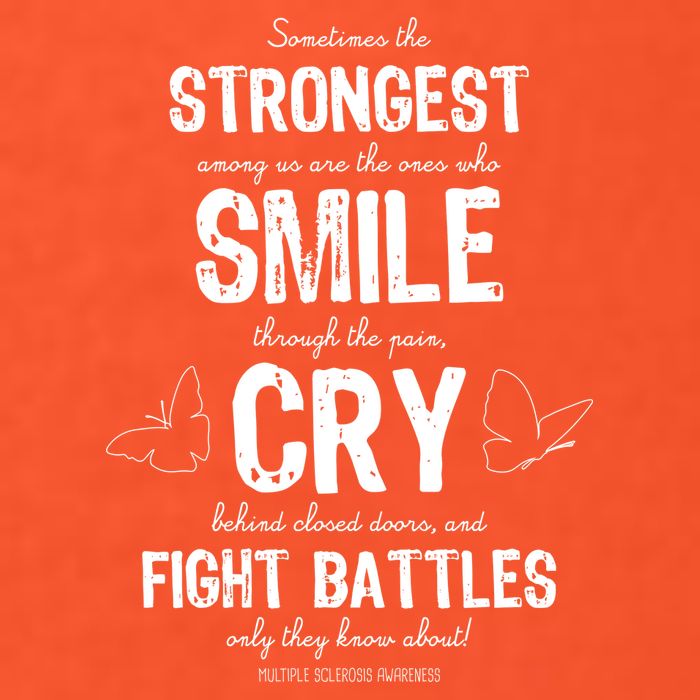 Multiple Sclerosis MS Awareness Fight Battles Quote  Premium T-Shirt