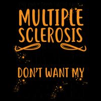 Multiple Sclerosis Zombie Don't Want My Brains 16oz Travel Tumbler