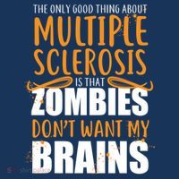 Multiple Sclerosis Zombie Don't Want My Brains Mesh Reversible Basketball Jersey Tank