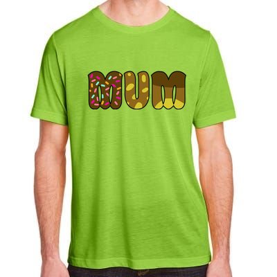 Mum Cute Cartoon Adult ChromaSoft Performance T-Shirt