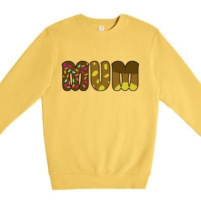 Mum Cute Cartoon Premium Crewneck Sweatshirt