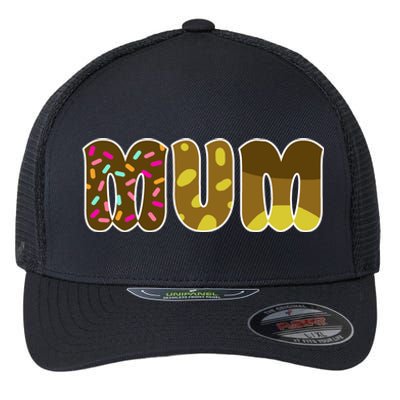 Mum Cute Cartoon Flexfit Unipanel Trucker Cap