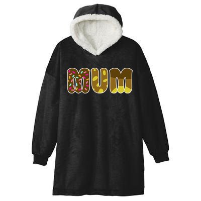 Mum Cute Cartoon Hooded Wearable Blanket