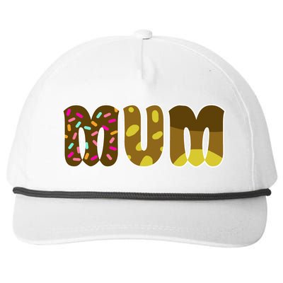 Mum Cute Cartoon Snapback Five-Panel Rope Hat