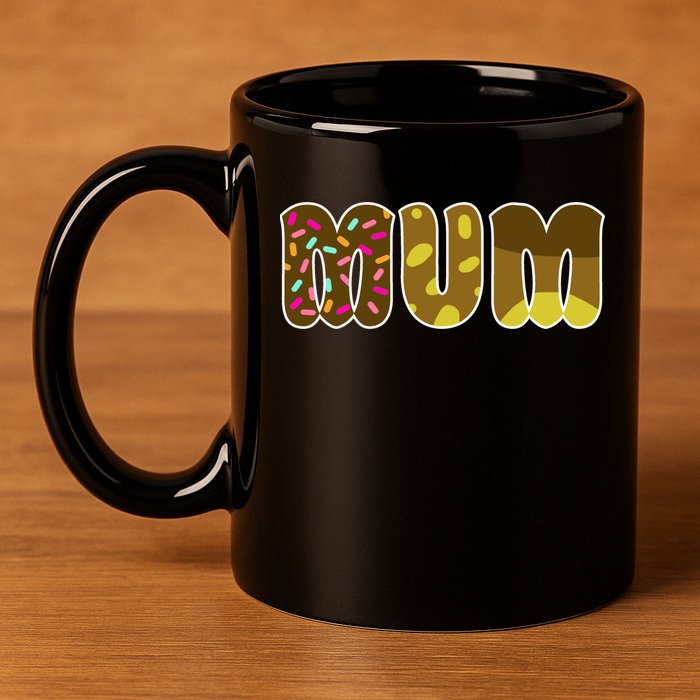 Mum Cute Cartoon 11oz C Handle Ceramic Mug