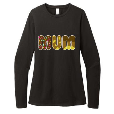 Mum Cute Cartoon Womens CVC Long Sleeve Shirt