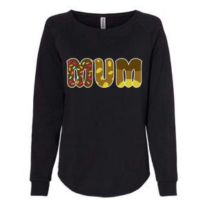 Mum Cute Cartoon Womens California Wash Sweatshirt