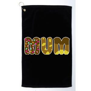 Mum Cute Cartoon Platinum Collection Golf Towel