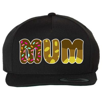 Mum Cute Cartoon Wool Snapback Cap