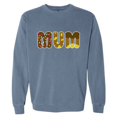 Mum Cute Cartoon Garment-Dyed Sweatshirt