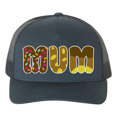 Mum Cute Cartoon Yupoong Adult 5-Panel Trucker Hat