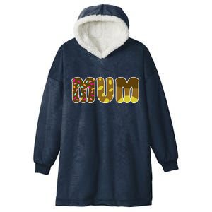 Mum Cute Cartoon Hooded Wearable Blanket