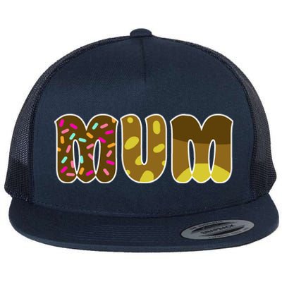 Mum Cute Cartoon Flat Bill Trucker Hat