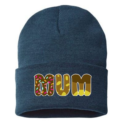 Mum Cute Cartoon Sustainable Knit Beanie