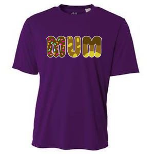 Mum Cute Cartoon Cooling Performance Crew T-Shirt