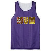 Mum Cute Cartoon Mesh Reversible Basketball Jersey Tank