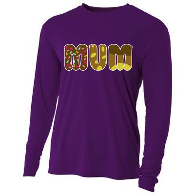 Mum Cute Cartoon Cooling Performance Long Sleeve Crew