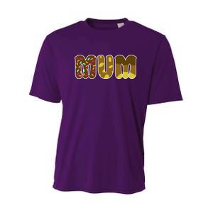 Mum Cute Cartoon Youth Performance Sprint T-Shirt