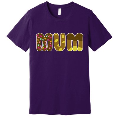 Mum Cute Cartoon Premium T-Shirt