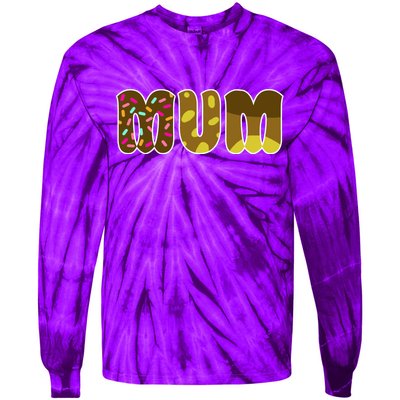 Mum Cute Cartoon Tie-Dye Long Sleeve Shirt