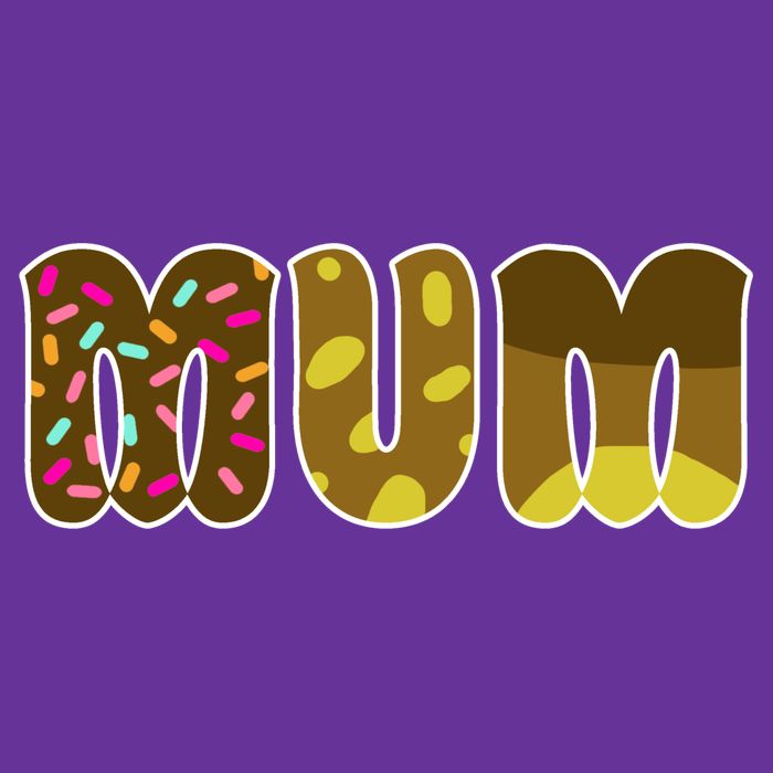 Mum Cute Cartoon Toddler T-Shirt