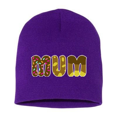 Mum Cute Cartoon Short Acrylic Beanie