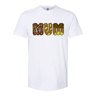 Mum Cute Cartoon Softstyle® CVC T-Shirt