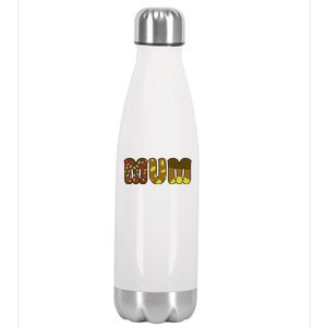 Mum Cute Cartoon Stainless Steel Insulated Water Bottle