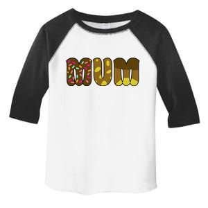 Mum Cute Cartoon Toddler Fine Jersey T-Shirt