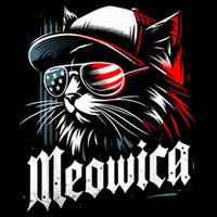 Meowica Usa Merica Cat 4th Of July Funny Patriotic City Backpack