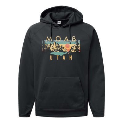 Moab Utah Performance Fleece Hoodie