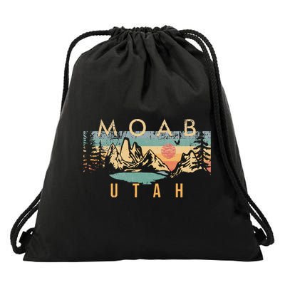 Moab Utah Drawstring Bag