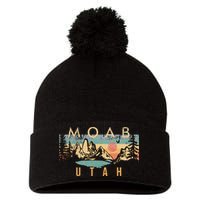 Moab Utah Pom Pom 12in Knit Beanie