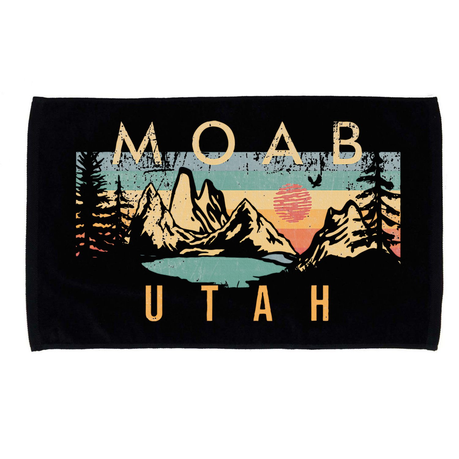 Moab Utah Microfiber Hand Towel