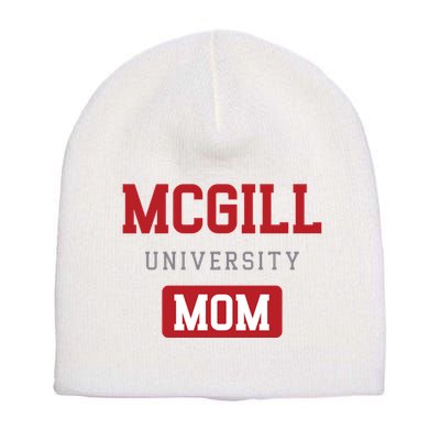 Mcgill University Mom Short Acrylic Beanie