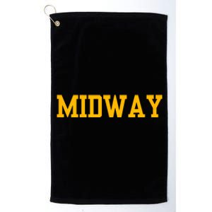 Midway University Platinum Collection Golf Towel