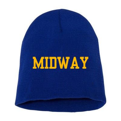 Midway University Short Acrylic Beanie