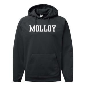 Molloy University Performance Fleece Hoodie