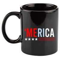 Merica Usa 11oz C Handle Ceramic Mug