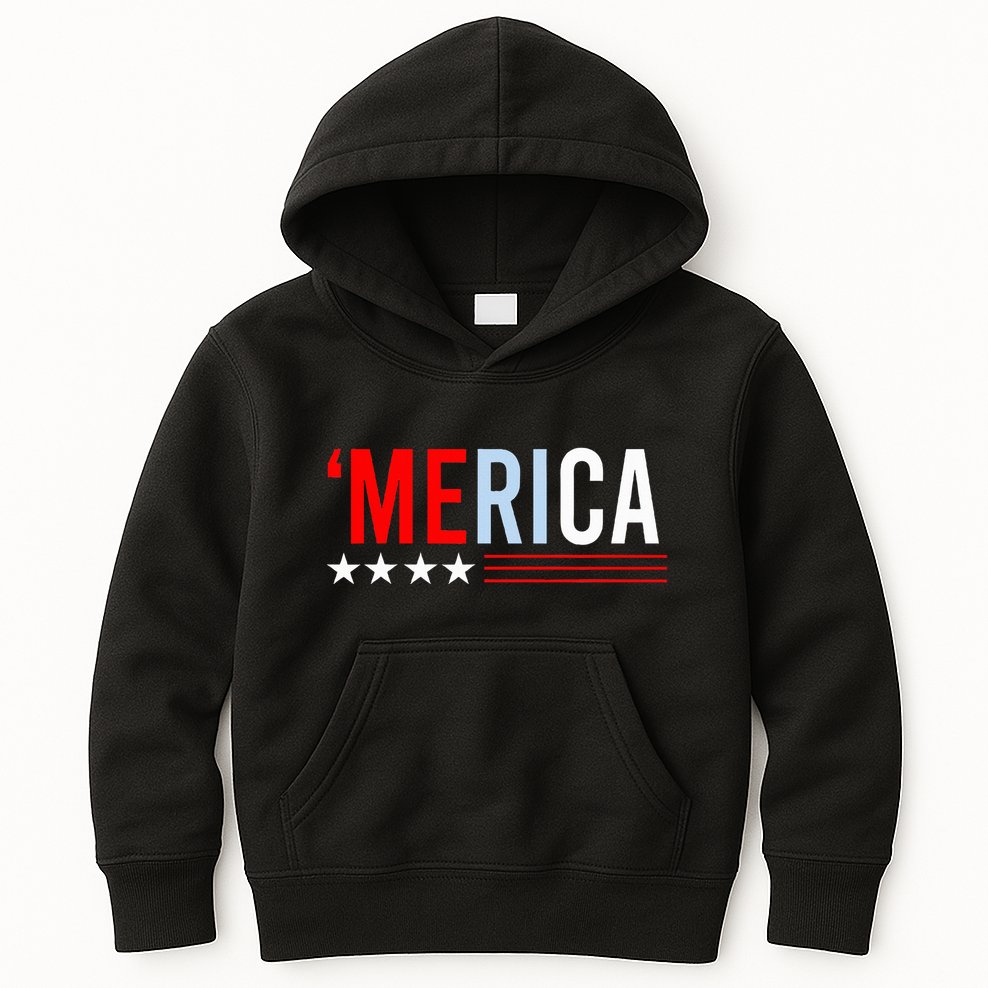 Merica Usa Kids Hoodie