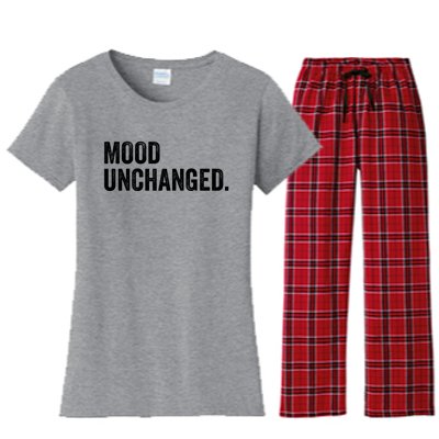 Mood Unchanged. Women's Flannel Pajama Set