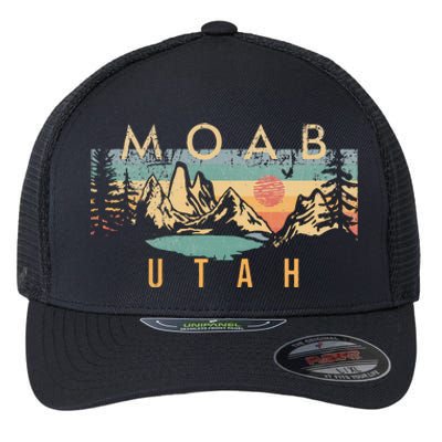 Moab Utah Flexfit Unipanel Trucker Cap