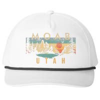 Moab Utah Snapback Five-Panel Rope Hat